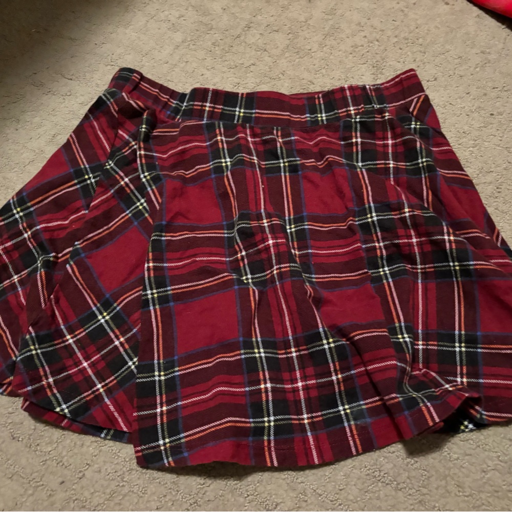 Plaid Skirt